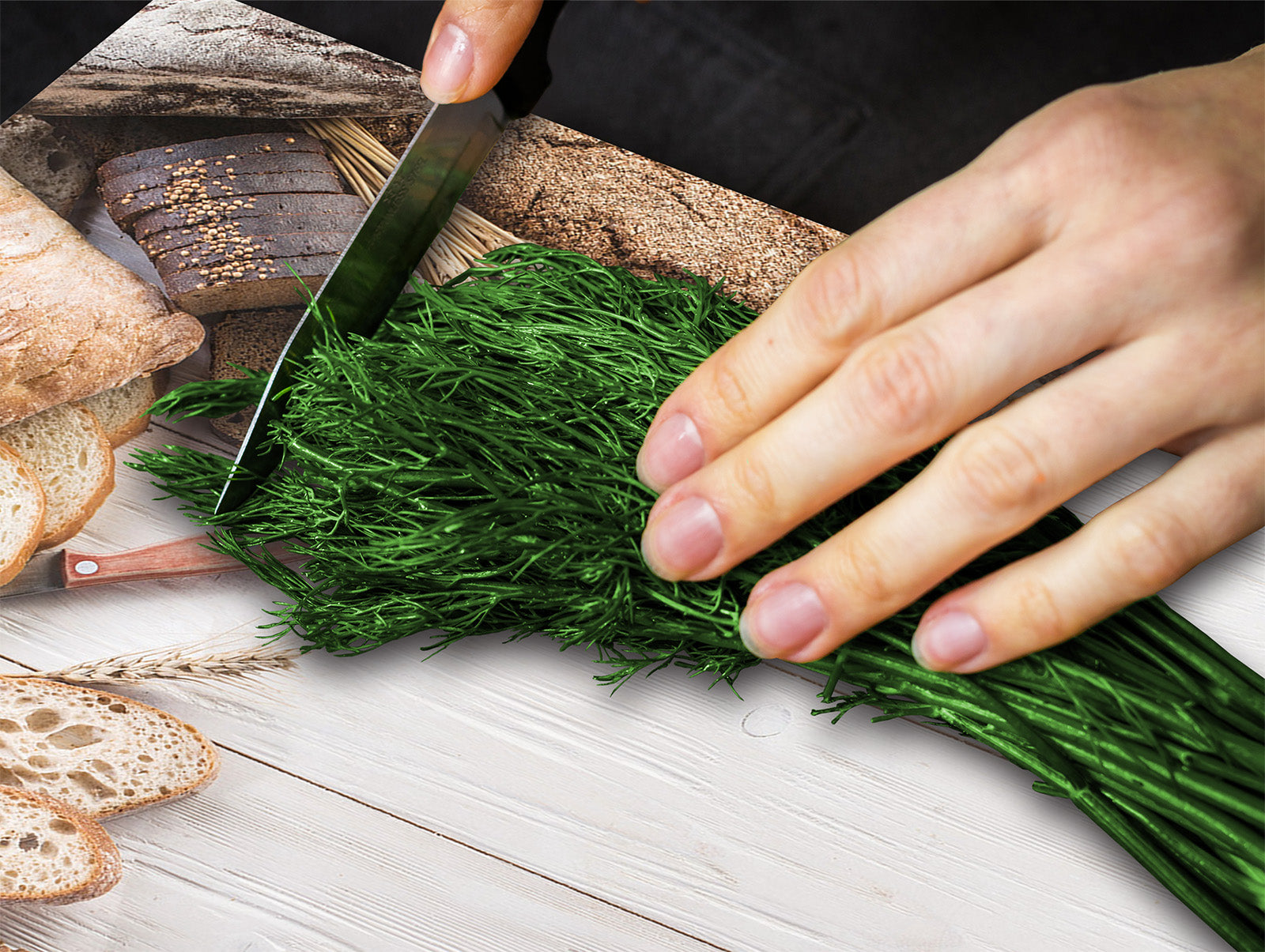 Hob cover 60D09: Breakfast bread