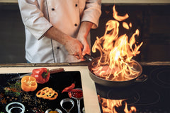 Glass Kitchen Board 60D03A: Italian spices 1