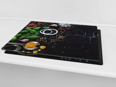 Glass Kitchen Board 60D03A: Italian spices 3