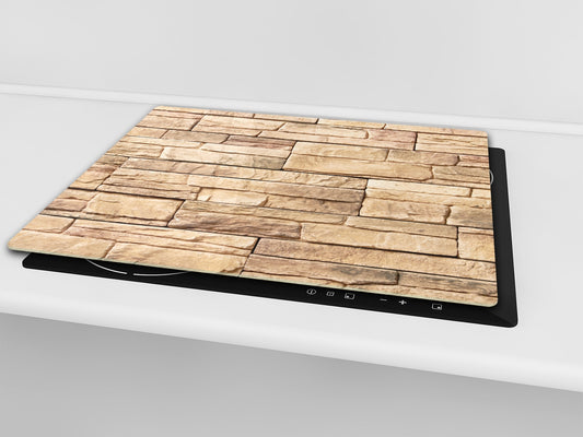 Tempered GLASS Kitchen Board – Impact & Scratch Resistant D10A Textures Series A: Stone 11