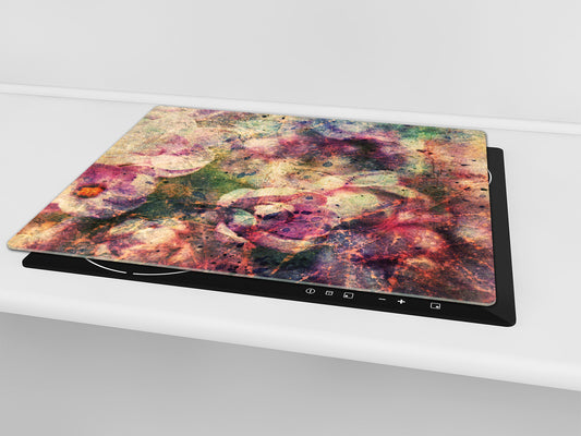 Induktionskochfeldabdeckung 60D06A: Blumen 1