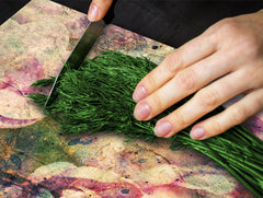 Induktionskochfeldabdeckung 60D06A: Blumen 1