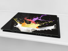 Tempered GLASS Kitchen Board D09 Other: Water Drops 2