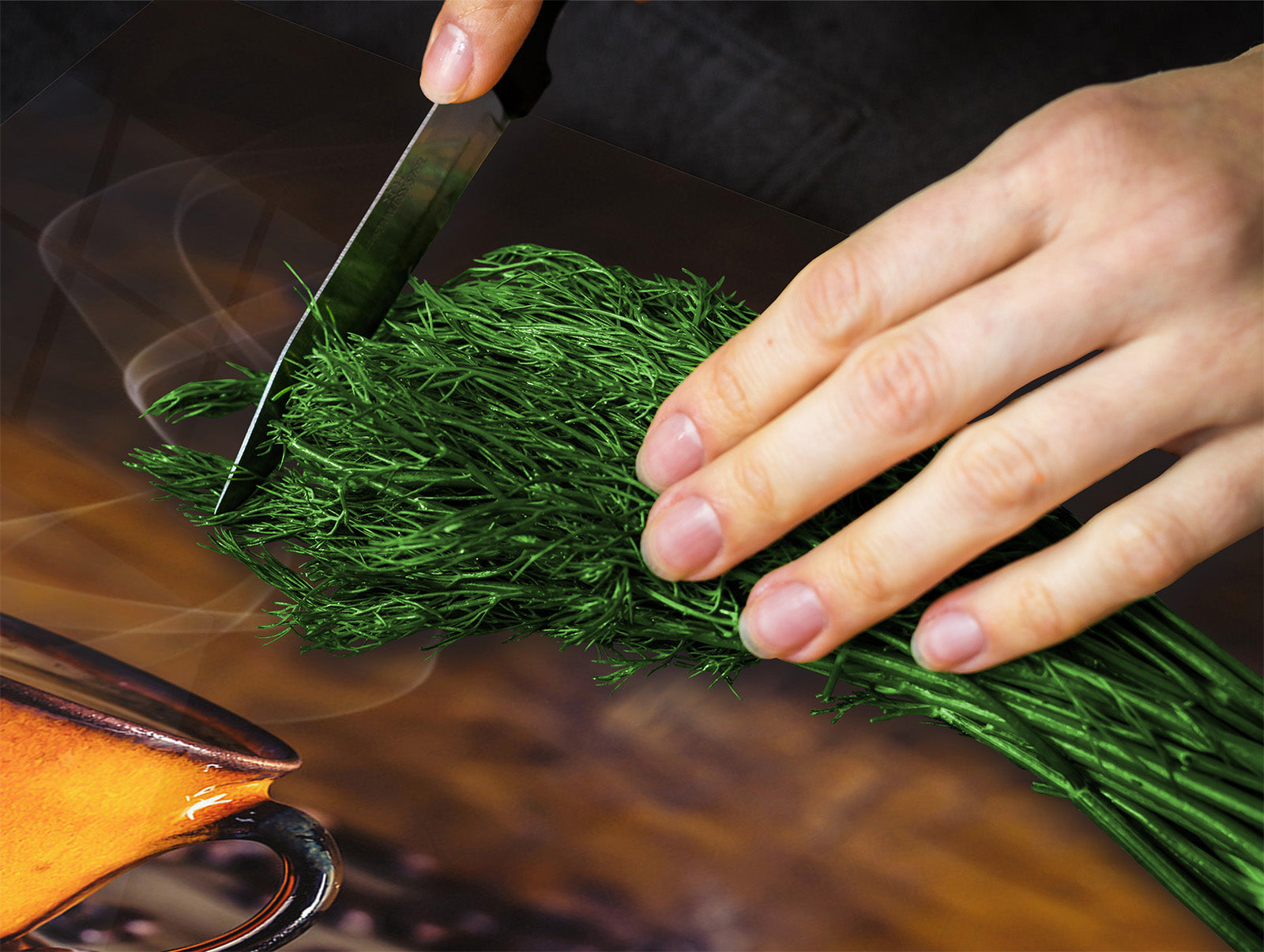 Küchenbrett 60D07: Kaffee 1