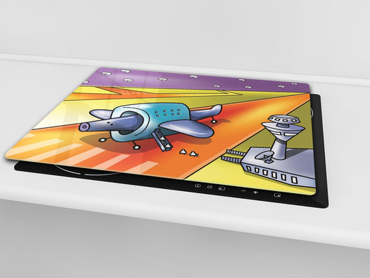 Tempered GLASS Kitchen Board D16 Blurby World: Board