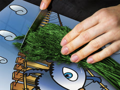 Tempered GLASS Kitchen Board D16 Blurby World: Bridge