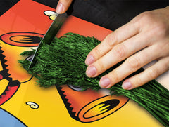 Tempered GLASS Kitchen Board D16 Blurby World: Call of the hills