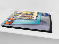 Tempered GLASS Kitchen Board D16 Blurby World: Choice