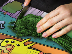 Tempered GLASS Kitchen Board D16 Blurby World: Pooper