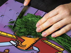 Tempered GLASS Kitchen Board D16 Blurby World: Wheelsoff