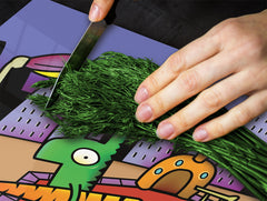 Tempered GLASS Kitchen Board D16 Blurby World: Workrab