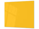 Schneidbrett aus Hartglas und schützende Arbeitsoberfläche; D18 Reihe von Farben: Medium Yellow