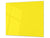 Tabla de cortar de cristal templado D18 Serie de Colores: Un amarillo suave
