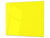 Planche à découper en verre trempé – Couvre-cuisinière; D18 Série de couleurs: Jaune Citron