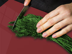 Tempered GLASS Kitchen Board D18 Series of colors: Purple-Red