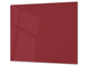 Tempered GLASS Kitchen Board D18 Series of colors: Burgundy