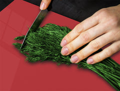 Tempered GLASS Kitchen Board D18 Series of colors: Dark Red