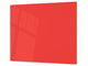 Tempered GLASS Kitchen Board D18 Series of colors: Bright Red