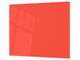 Tabla de cortar de cristal templado D18 Serie de Colores: Rojo Naranja