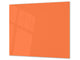 TAGLIERE IN VETRO TEMPERATO – D18 Serie di colori : Arancione Pastello