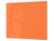 TAGLIERE IN VETRO TEMPERATO – D18 Serie di colori : Arancione Chiaro