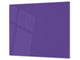 Tempered GLASS Kitchen Board D18 Series of colors: Purple