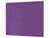 Tabla de cortar de cristal templado D18 Serie de Colores: Violeta oscuro
