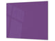 Schneidbrett aus Hartglas und schützende Arbeitsoberfläche; D18 Reihe von Farben: Dark Violet