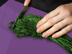 Tempered GLASS Kitchen Board D18 Series of colors: Dark Violet