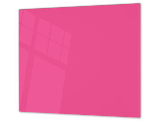 Tempered GLASS Kitchen Board D18 Series of colors: Pink