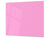 Schneidbrett aus Hartglas und schützende Arbeitsoberfläche; D18 Reihe von Farben: Mellow Pink
