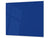 Schneidbrett aus Hartglas und schützende Arbeitsoberfläche; D18 Reihe von Farben: Cobalt Blue