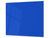 Planche à découper en verre trempé – Couvre-cuisinière; D18 Série de couleurs: Bleu Égyptien