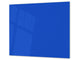 Planche à découper en verre trempé – Couvre-cuisinière; D18 Série de couleurs: Bleu Égyptien
