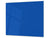 Schneidbrett aus Hartglas und schützende Arbeitsoberfläche; D18 Reihe von Farben: Road Sign Blue