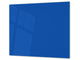 Schneidbrett aus Hartglas und schützende Arbeitsoberfläche; D18 Reihe von Farben: Road Sign Blue