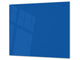Planche à découper en verre trempé – Couvre-cuisinière; D18 Série de couleurs: Bleu Foncé