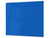 Schneidbrett aus Hartglas und schützende Arbeitsoberfläche; D18 Reihe von Farben: Dark Azure