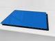 Tabla de cortar de cristal templado D18 Serie de Colores: Azul Celeste  