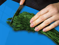 Tempered GLASS Kitchen Board D18 Series of colors: Sky Blue