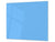 Planche à découper en verre trempé – Couvre-cuisinière; D18 Série de couleurs: Bleu Pastel