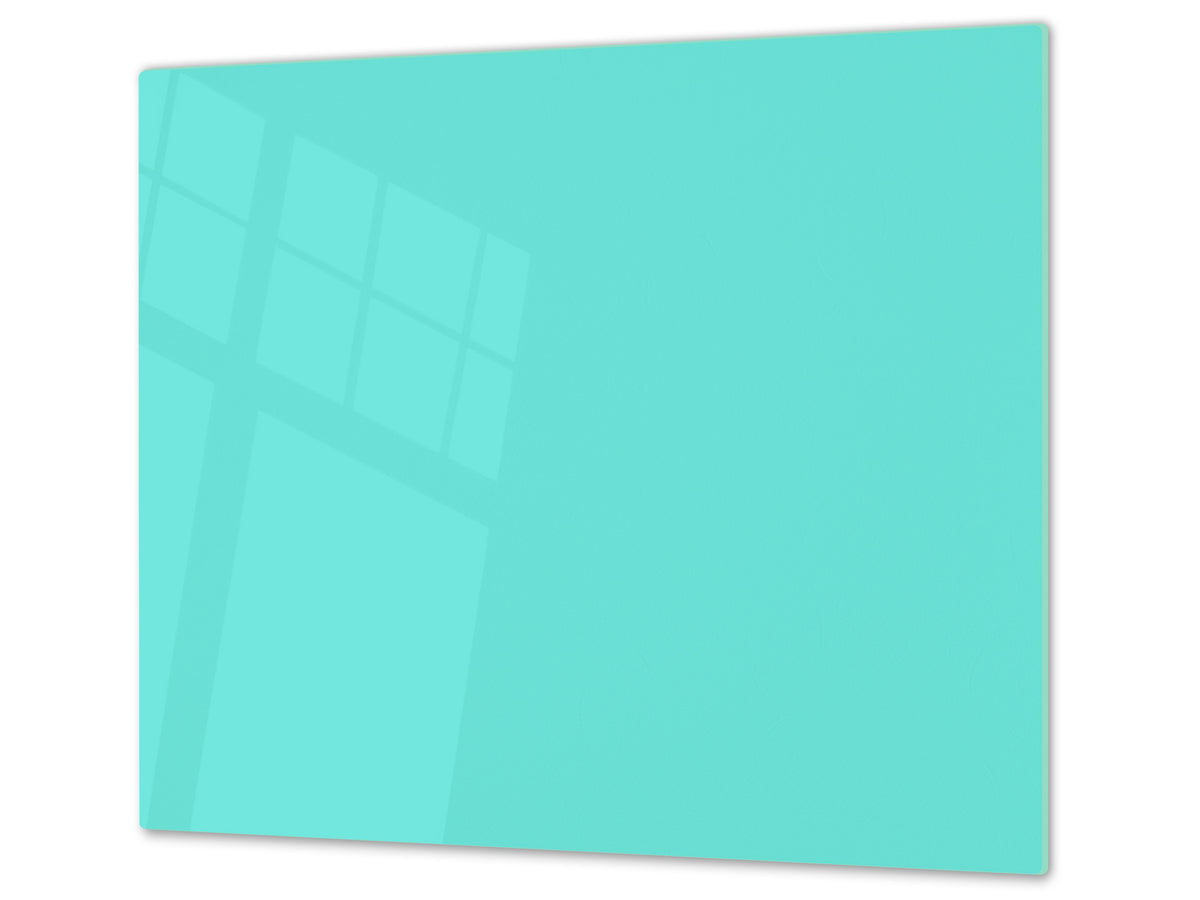 Tempered GLASS Kitchen Board D18 Series of colors: Mint