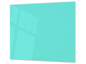 Tempered GLASS Kitchen Board D18 Series of colors: Mint