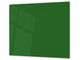 Planche à découper en verre trempé – Couvre-cuisinière; D18 Série de couleurs: Vert forêt