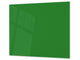 Planche à découper en verre trempé – Couvre-cuisinière; D18 Série de couleurs: Vert
