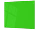 Tempered GLASS Kitchen Board D18 Series of colors: Yellow Green