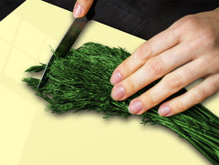 Tempered GLASS Kitchen Board D18 Series of colors: Creamy