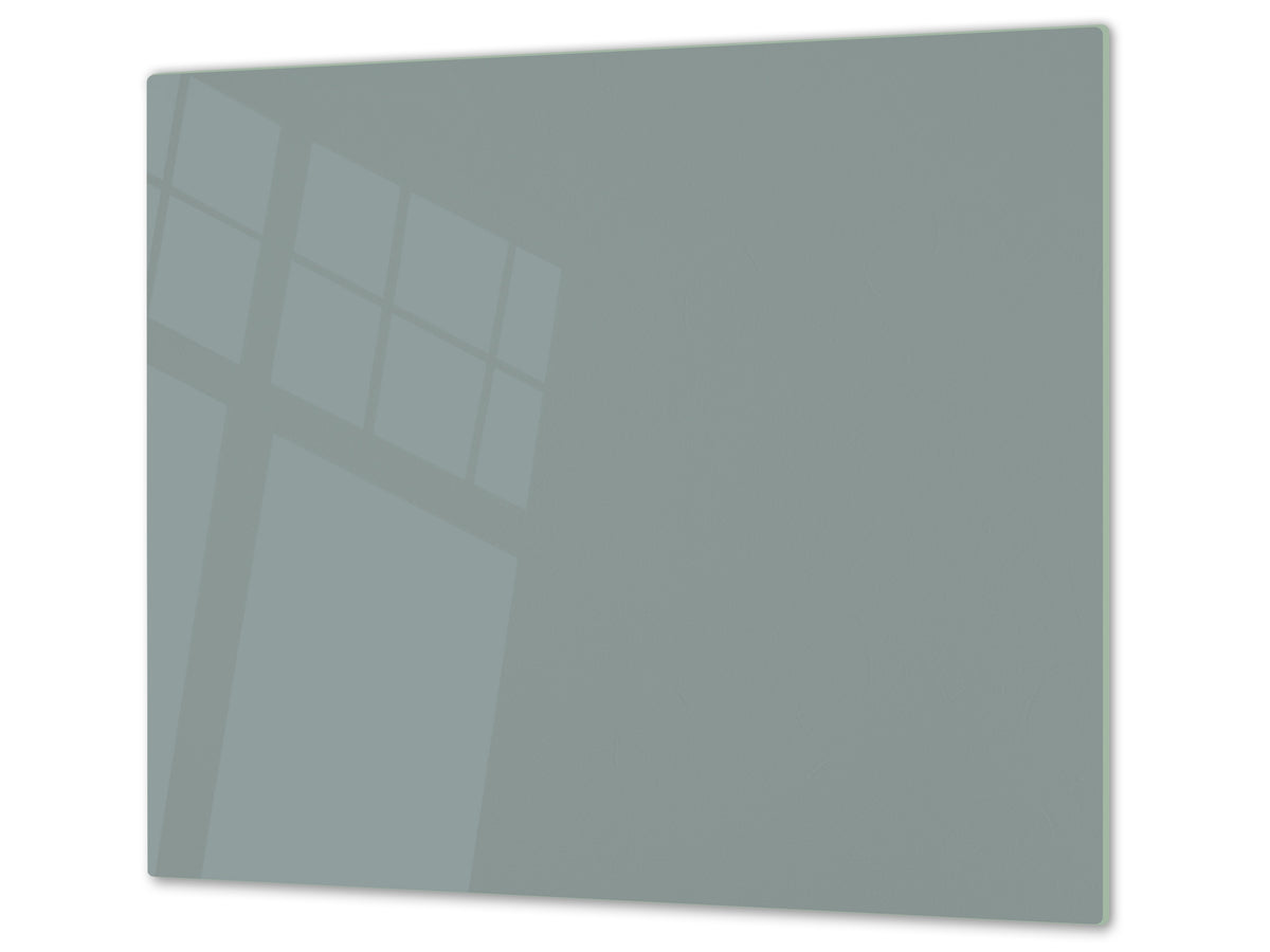 Tempered GLASS Kitchen Board D18 Series of colors: Gray