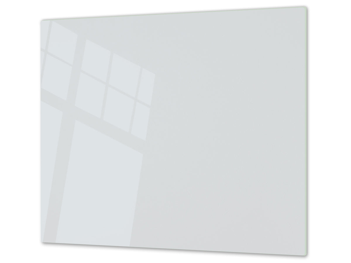 Tempered GLASS Kitchen Board D18 Series of colors: Light Gray