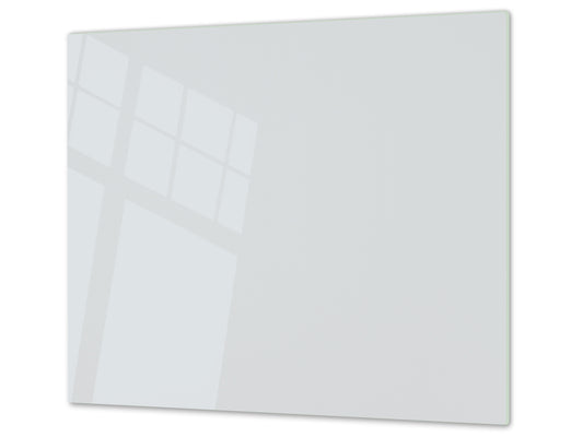Tempered GLASS Kitchen Board D18 Series of colors: Light Gray